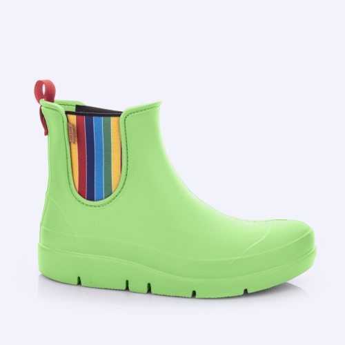 Kalosze damskie Stella zielone neon