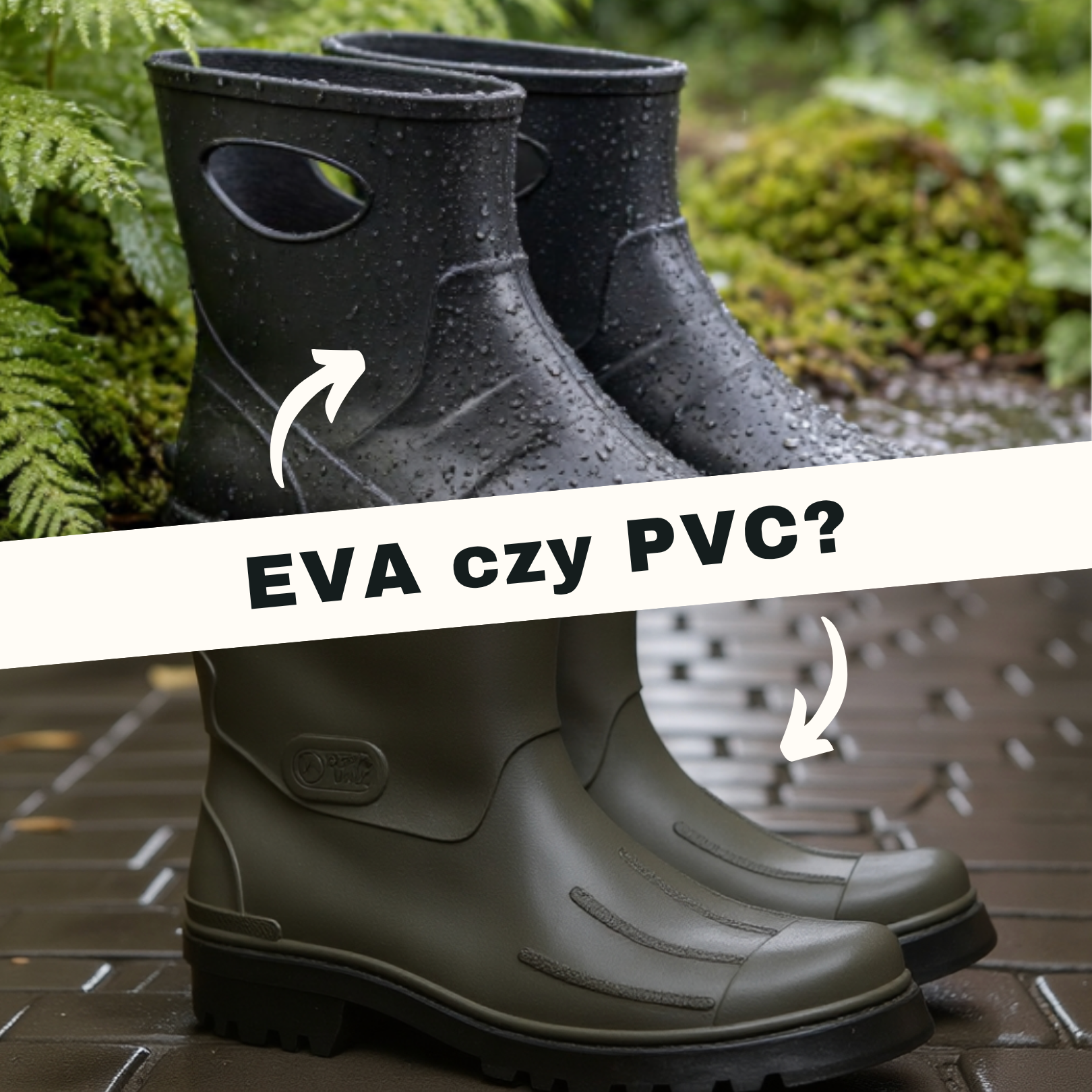 Kalosze EVA, PVC, SEBS czy gumowe?